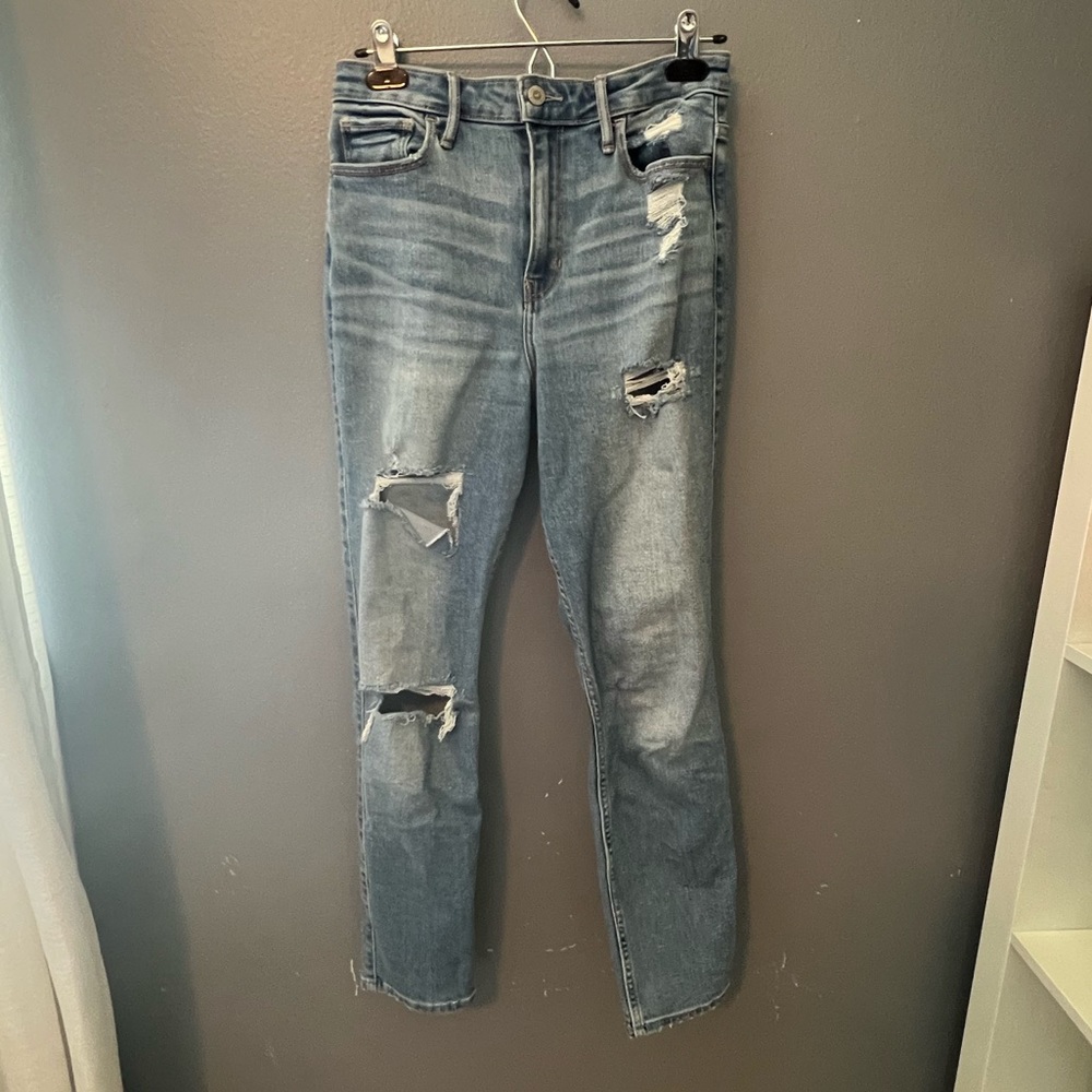 Hollister ripped jeans